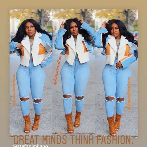 Shearling 3 way Jacket - Picture 3 of 6